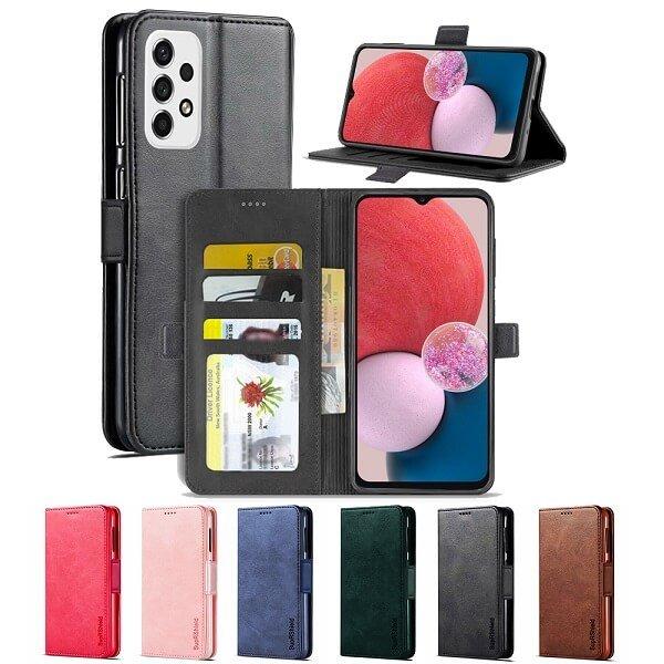 For Samsung Galaxy SupRShield Wallet Leather Protective Shockproof Magnetic Case Cover For Samsung Galaxy SupRShield Wallet Leather Protective Shockproof Magnetic Case Cover
